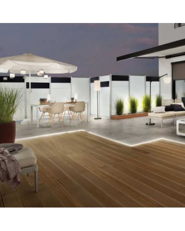 LED portable lamp 0.2W 17cm white IP44 USB battery