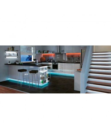 LED strip 1,50 meters 39 Leds per meter 10W 275Lm RGB with 18V transformer