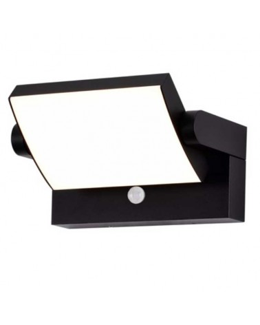 Outdoor wall light 21.2cm LED aluminum 20W 3000K IP54 with motion sensor