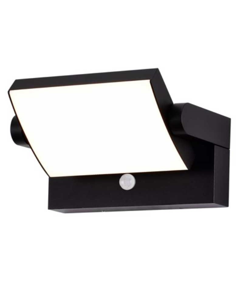 Outdoor wall light 21.2cm LED aluminum 20W 3000K IP54 with motion sensor