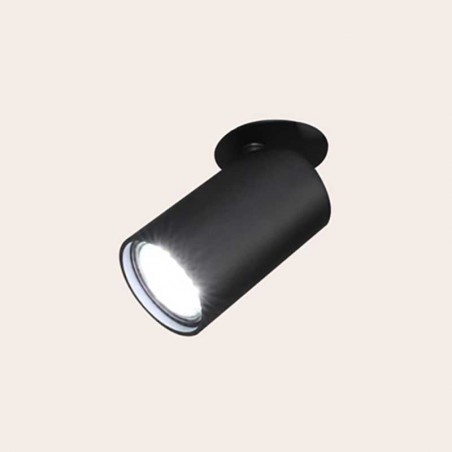 Ceiling spot light 13.2cm recessed aluminum with white or black finishes GU10
