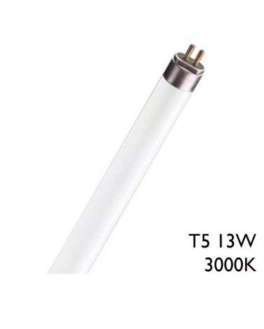 Fluorescent tube 13W T5 53cm 3000K