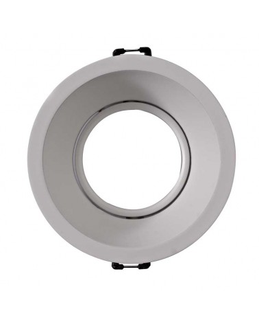Recessed ring 9.6cm round different finishes GU10