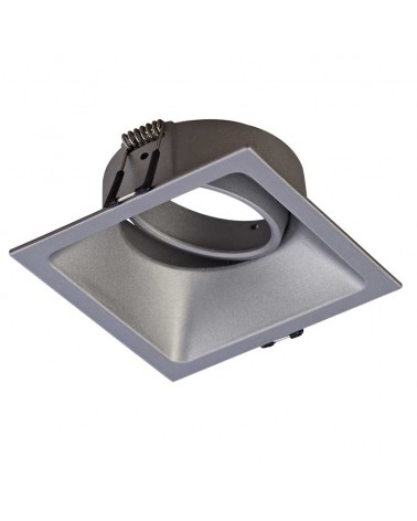 Recessed ring 9.2cm square different finishes GU10