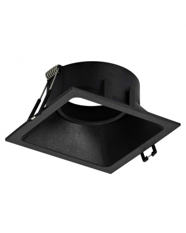 Recessed ring 9.2cm square different finishes GU10