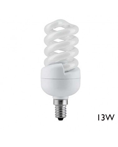 MINI spiral bulb 13W E14 warm light
