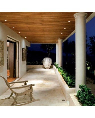 Empotrable LED downlight 3W aluminio 2700K IP54