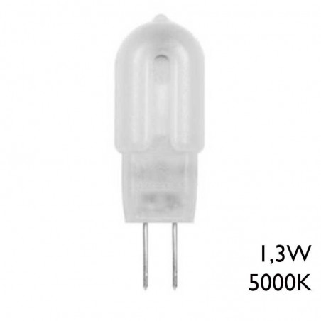 G4 LED 1,3W 12V 360º 5000K