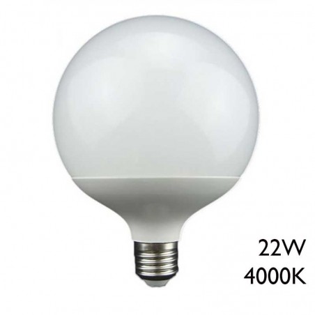 LED globe bulb 22W 120mm E27 4000K