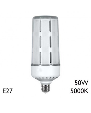 Lámpara LED 50W E27 5000K 6200Lm de alta luminosidad