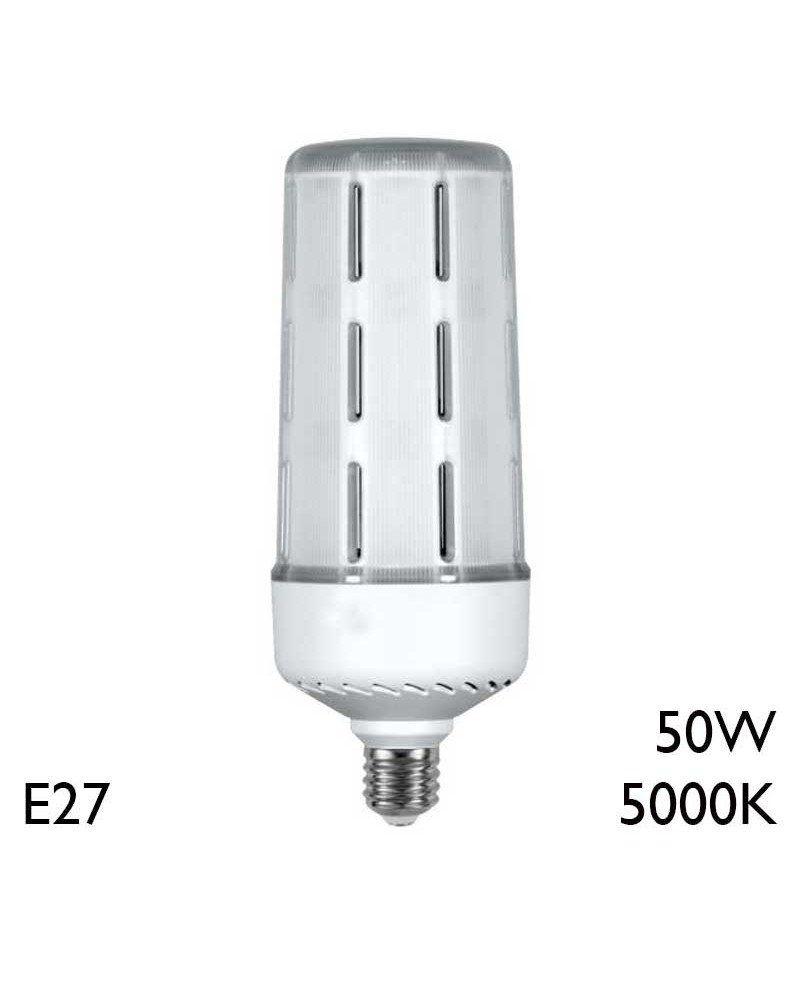LED lamp 50W E27 5000K 6200Lm high brightness