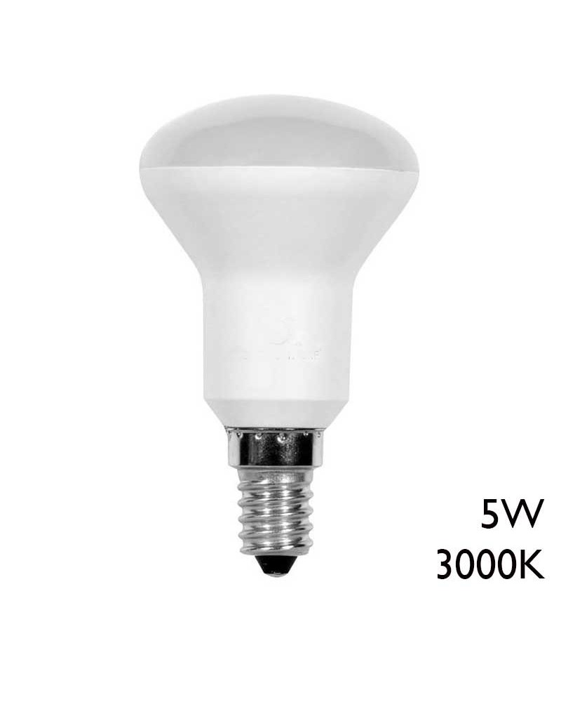 Bombilla Reflectora 50mm LED 5W E14 120º 3000K