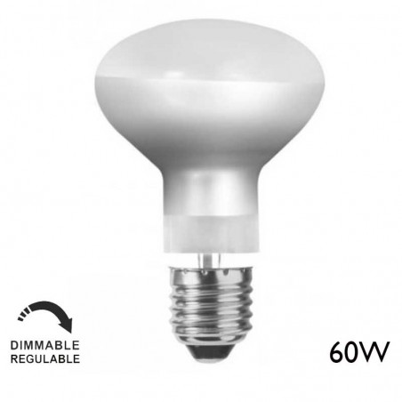 Incandescent R80 reflector bulb 60W E27 80mm