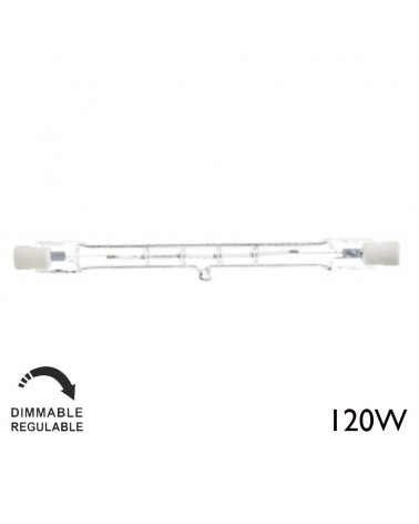 Linear dimmable halogen lamp 120W R7S
