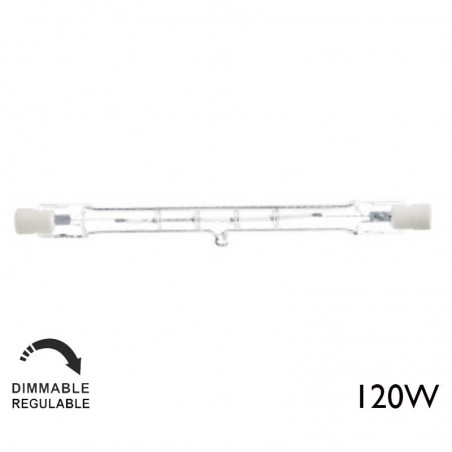 Lámpara halógena regulable lineal 120W R7S