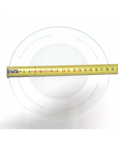 Recambio difusor cristal redondo mate diámetro 18,40cm downlight distintos acabados