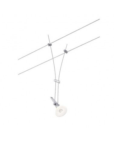 Spotlight for lighting cable system GU5.3 12V