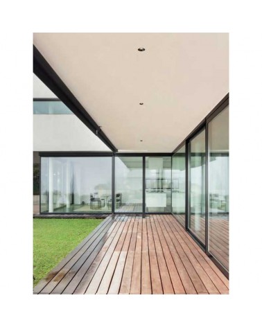 Recessed downlight GU10 aluminum IP54