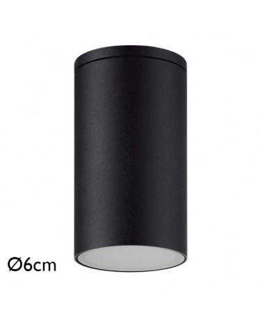 Aplique techo de exterior 6cm de diámetro de aluminio G10 IP54