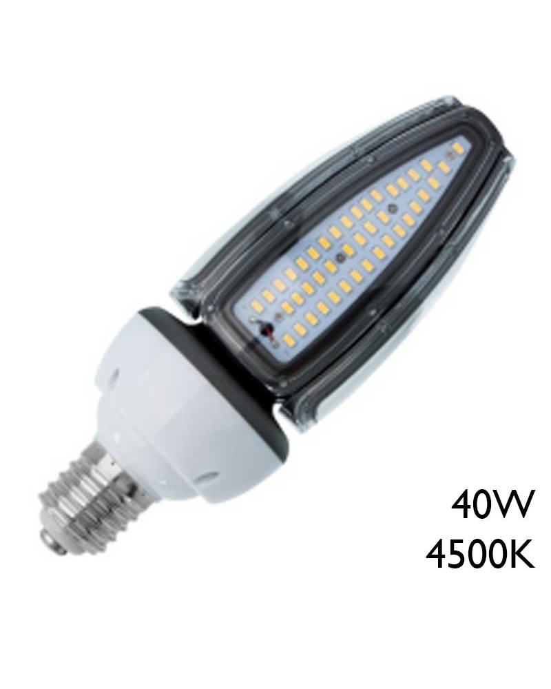 Lámpara EVO CORN LED 40W E27 de alta luminosidad 4500K IP65