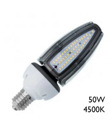 Lámpara EVO CORN LED 50W E40 de alta luminosidad 4500K IP65