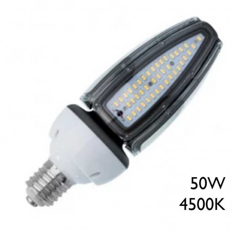 Lámpara EVO CORN LED 50W E40 de alta luminosidad 4500K IP65