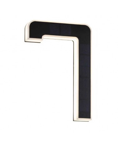 Number 7 for house facade solar LED 3000K 6Lm IP44