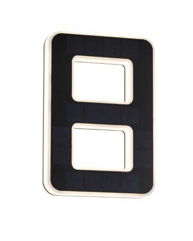 Número 8 para fachada de casa solar LED 3000K 6Lm IP44