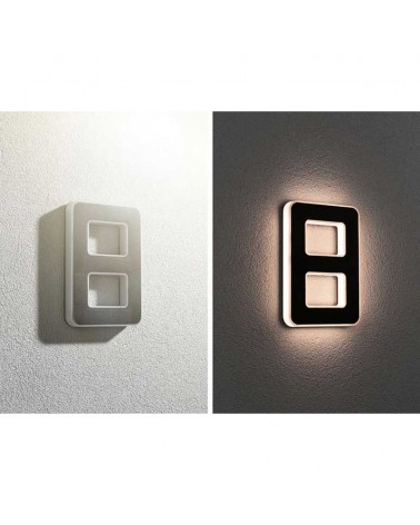 Number 8 for house facade solar LED 3000K 6Lm IP44