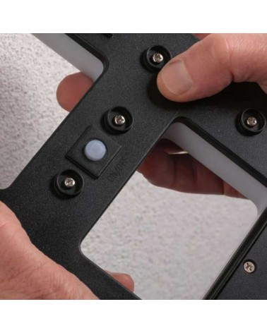 Letra a para fachada de casa solar LED 3000K 6Lm IP44