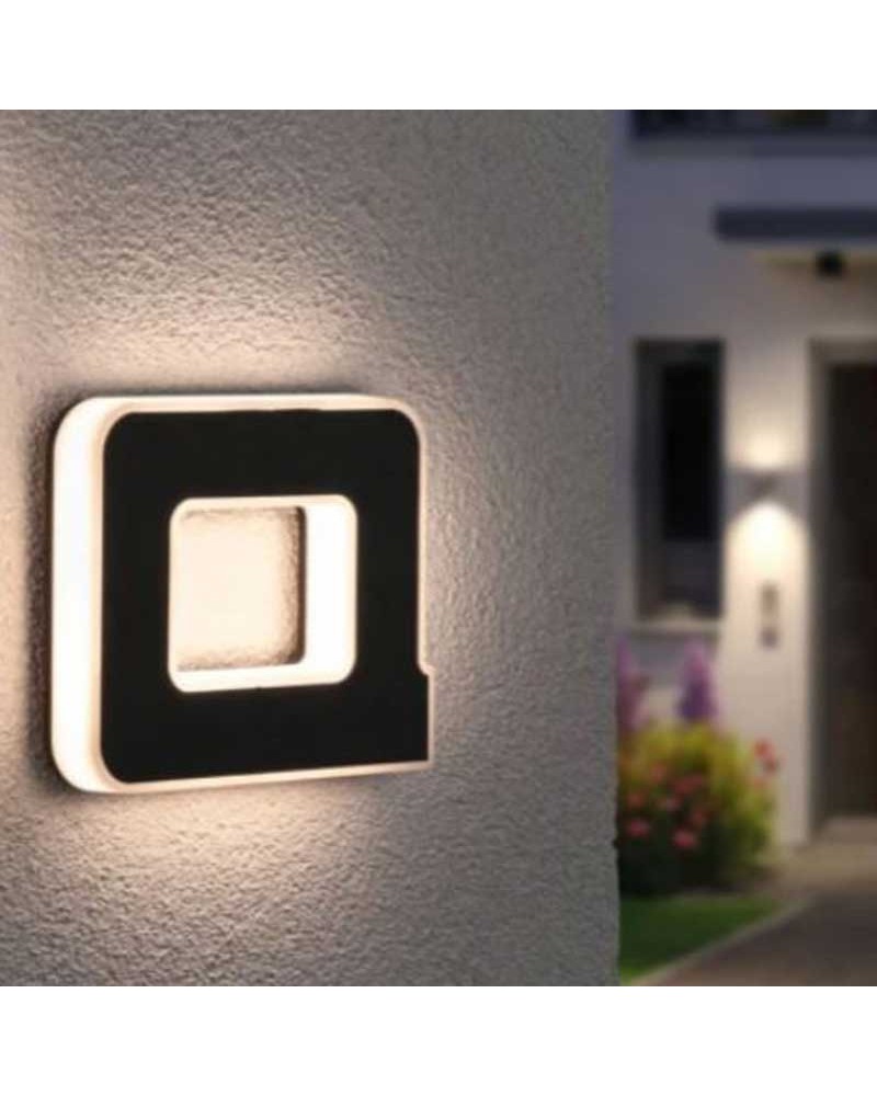 Letra a para fachada de casa solar LED 3000K 6Lm IP44