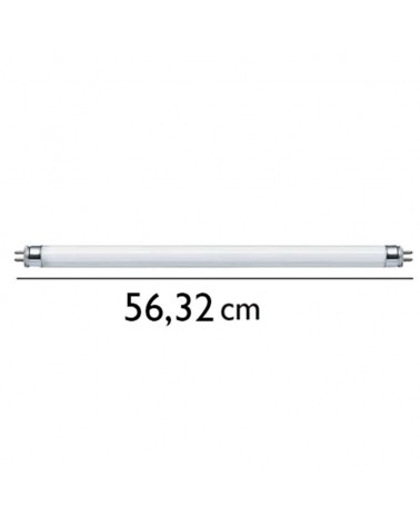 Tubo fluorescente Trifósforo de 14W T5 56,32cm 4000K Luz blanca fría F14T5/840