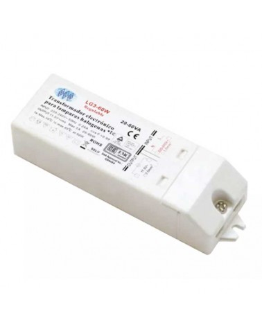 60W dimmable transformer for low voltage lamps