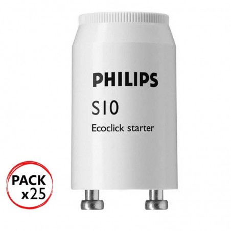 Pack 25 Cebadores S10 4-65W SIN 220-240V PHILIPS