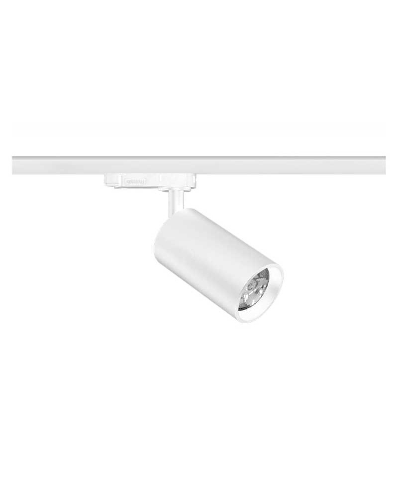 Foco de carril cilindro 5,7cm de aluminio para dicroica GU10 orientable