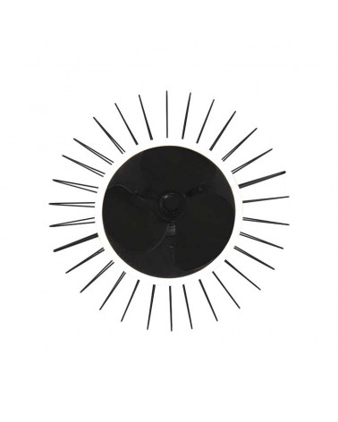 Ventilador de techo negro 20W Ø50cm luz CCT LED 31W control remoto REGULABLE temperatura luz