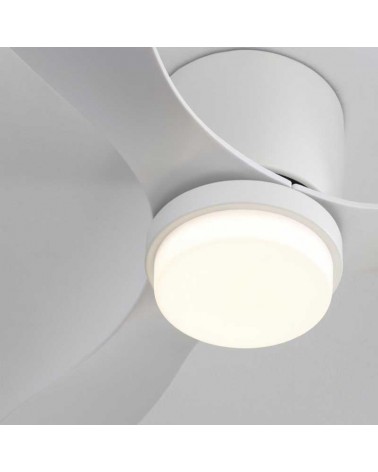 Ventilador de techo 33W Ø132cm plafón LED CCT 18W control remoto REGULABLE temperatura luz