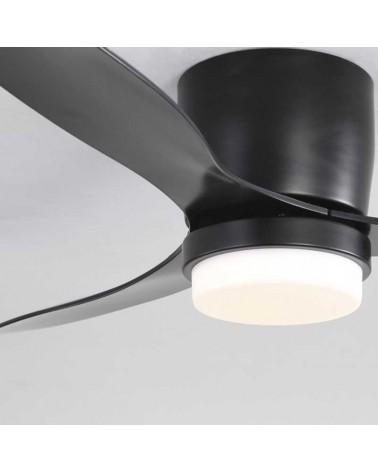 Ventilador de techo 33W Ø132cm plafón LED CCT 18W control remoto REGULABLE temperatura luz