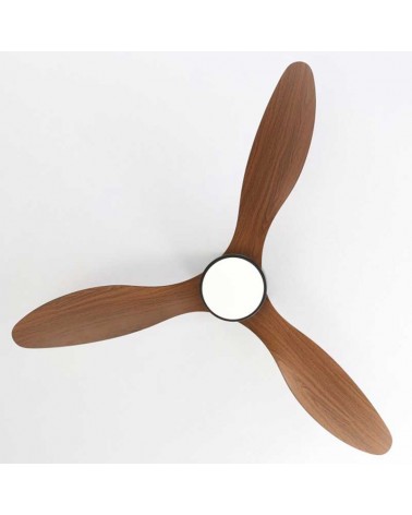 Ventilador de techo 33W Ø132cm plafón LED CCT 18W control remoto REGULABLE temperatura luz