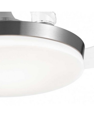 Ceiling fan 30W Ø50cm LED ceiling fan CCT 54W remote control DIMMABLE light temperature