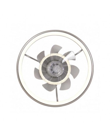 Ventilador de techo 20W Ø48cm plafón LED CCT 35W control remoto REGULABLE temperatura luz