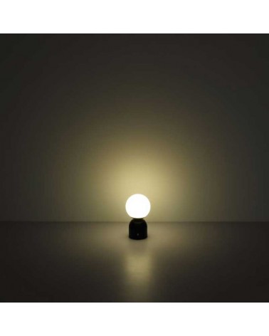 Portable LED table lamp 2.5W 21cm metal dimmable CCT and touch