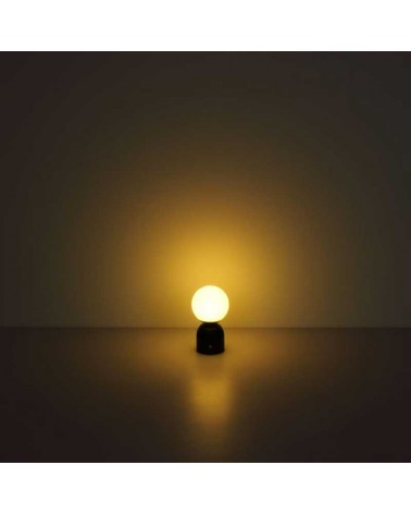 Portable LED table lamp 2.5W 21cm metal dimmable CCT and touch