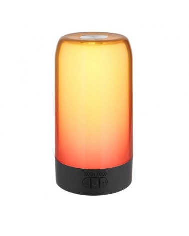 Lámpara de mesa portátil LED 1,5W 18,8cm de aluminio y plástico RGB y táctil