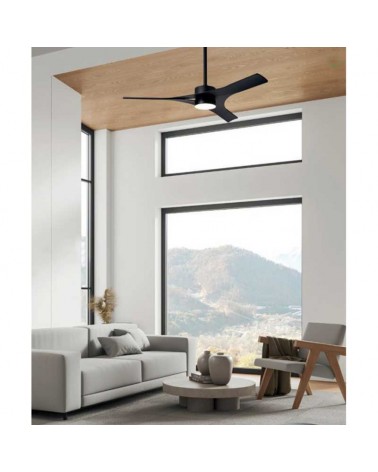 Smart ceiling fan 35W Ø122cm LED light 30W remote control DIMMABLE light temperature