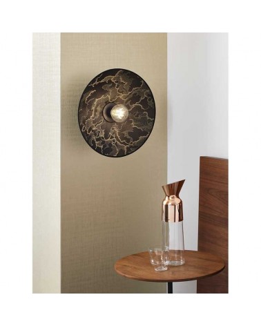 Wall light 40cm metal conical shape E27