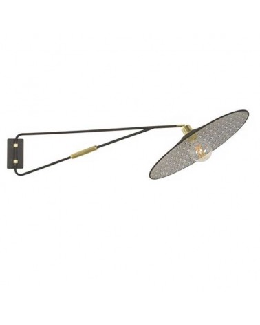 Wall light with rotating arm 103cm metal E27