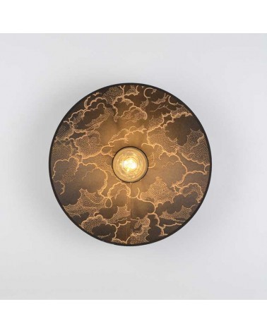 Wall light 40cm metal conical shape E27