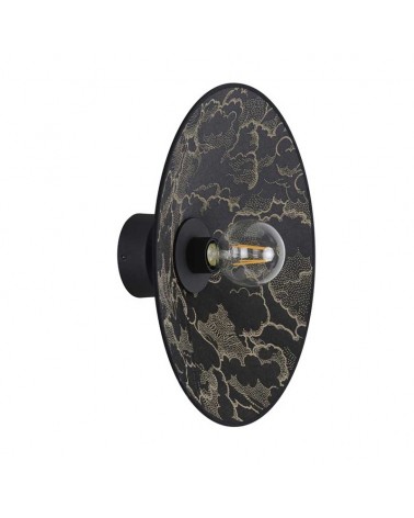 Aplique de pared 40cm de metal forma cónica E27