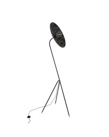Floor lamp 180cm metal conical lampshade with E27 tripod